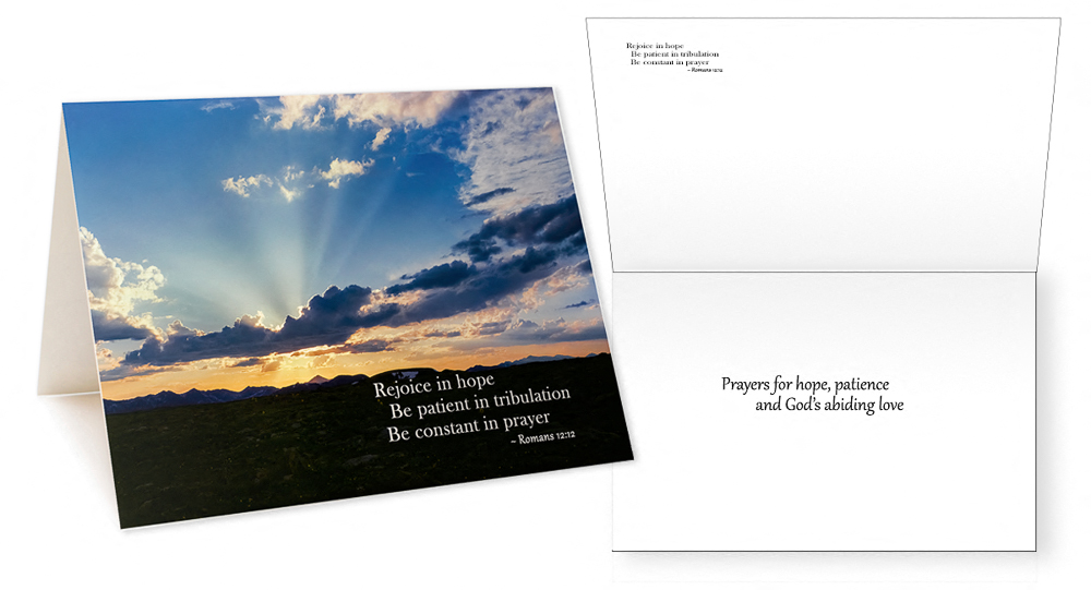 Scriptures in Pictures Verses I Greeting Card
