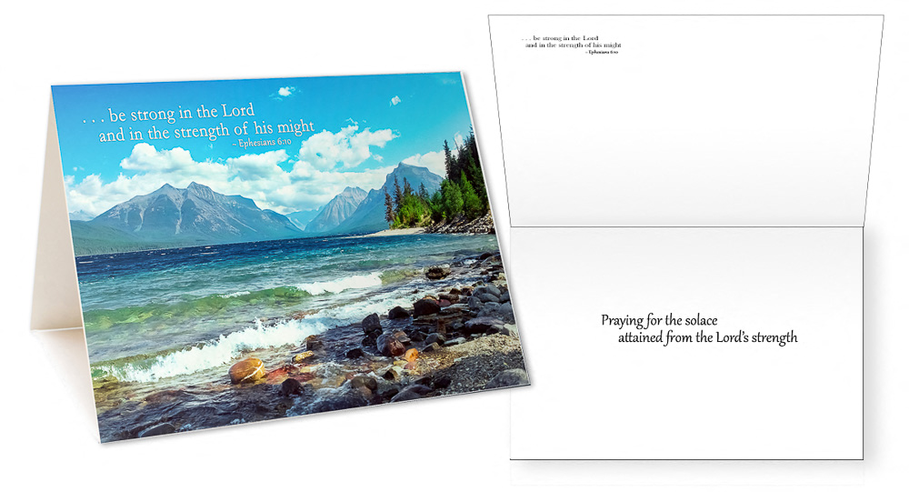 Scriptures in Pictures Verses IV Greeting Card
