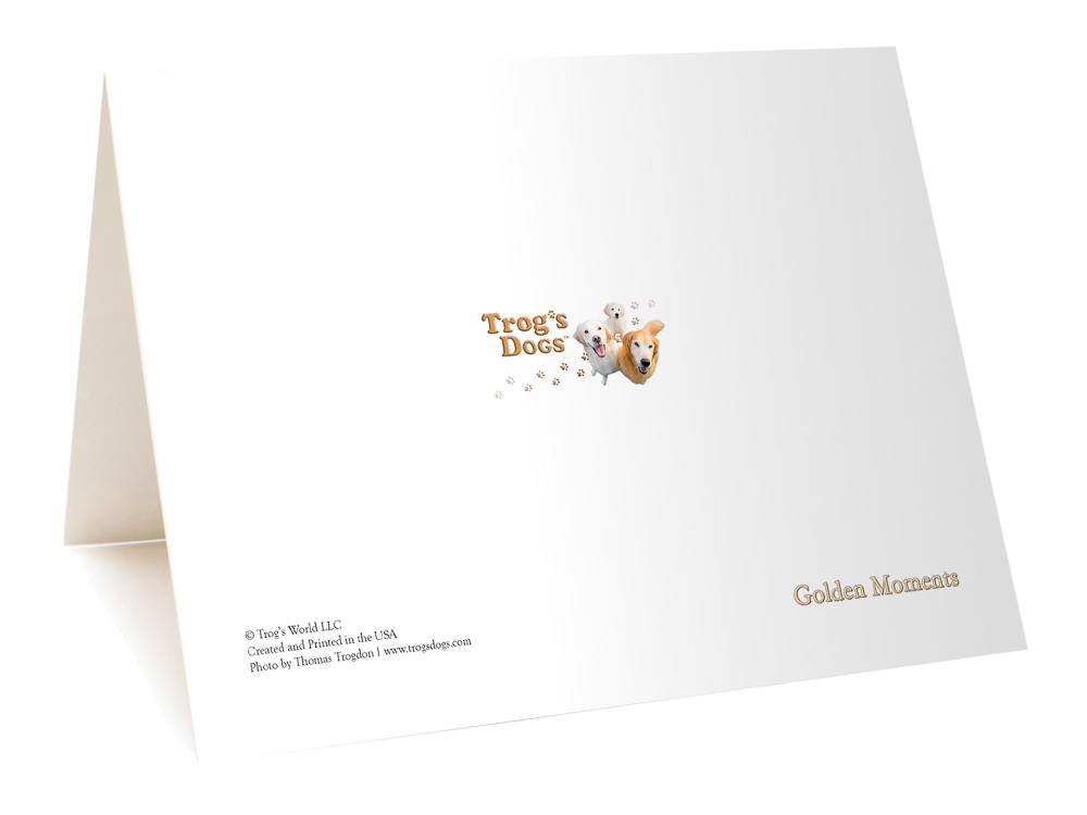 Trog's Dogs Golden Moments Greeting Cards