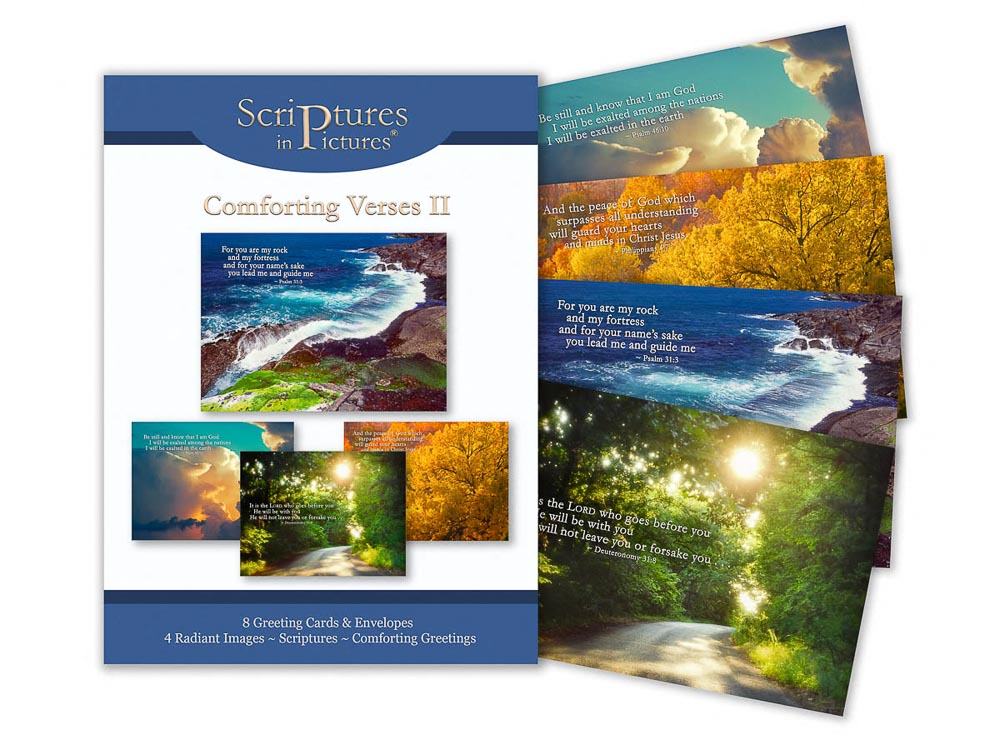 Scriptures in Pictures Comforting Verses II Greeting Cards